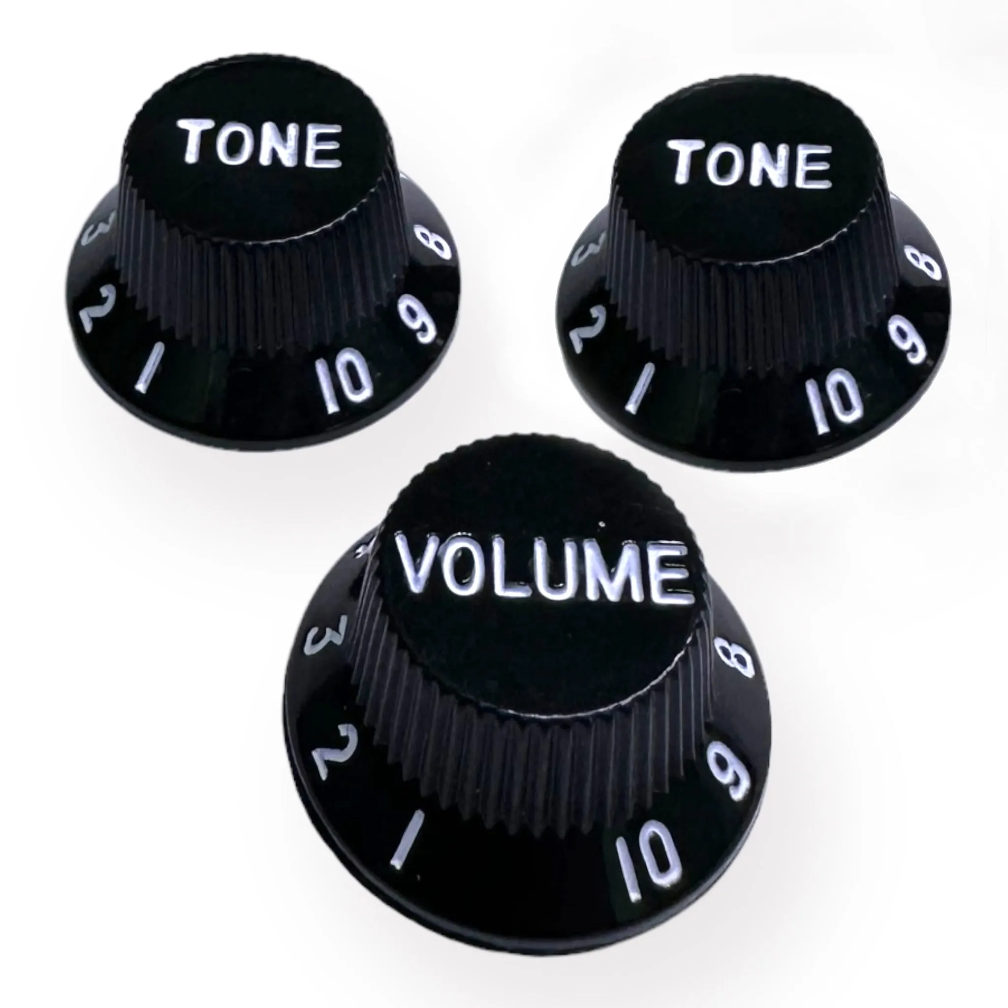 AxLabs Lefty Strat-Style Knob Set (3)