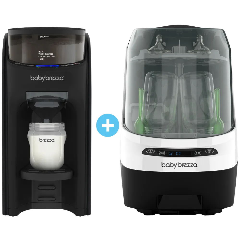 Baby Brezza Kombi-Set: Formula Pro Advanced & Bottle Washer Pro