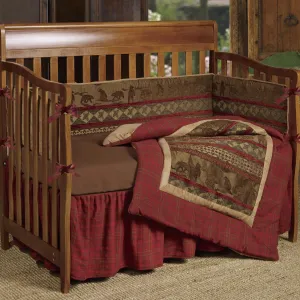 Baby Cascade Lodge 7 Pc Crib Bedding Set