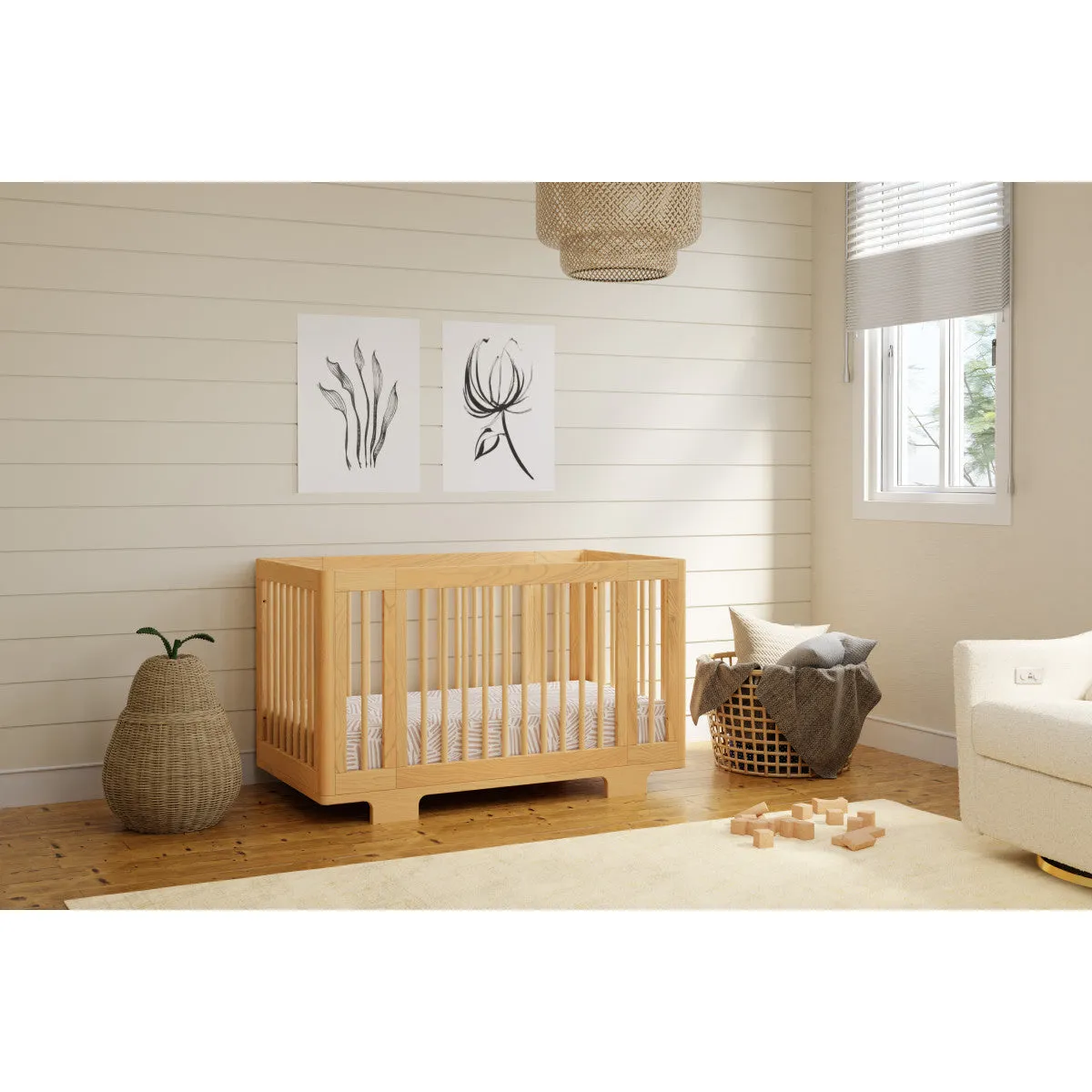 Babyletto Yuzu 8-in-1 Convertible Crib with All-Stages Conversion Kits