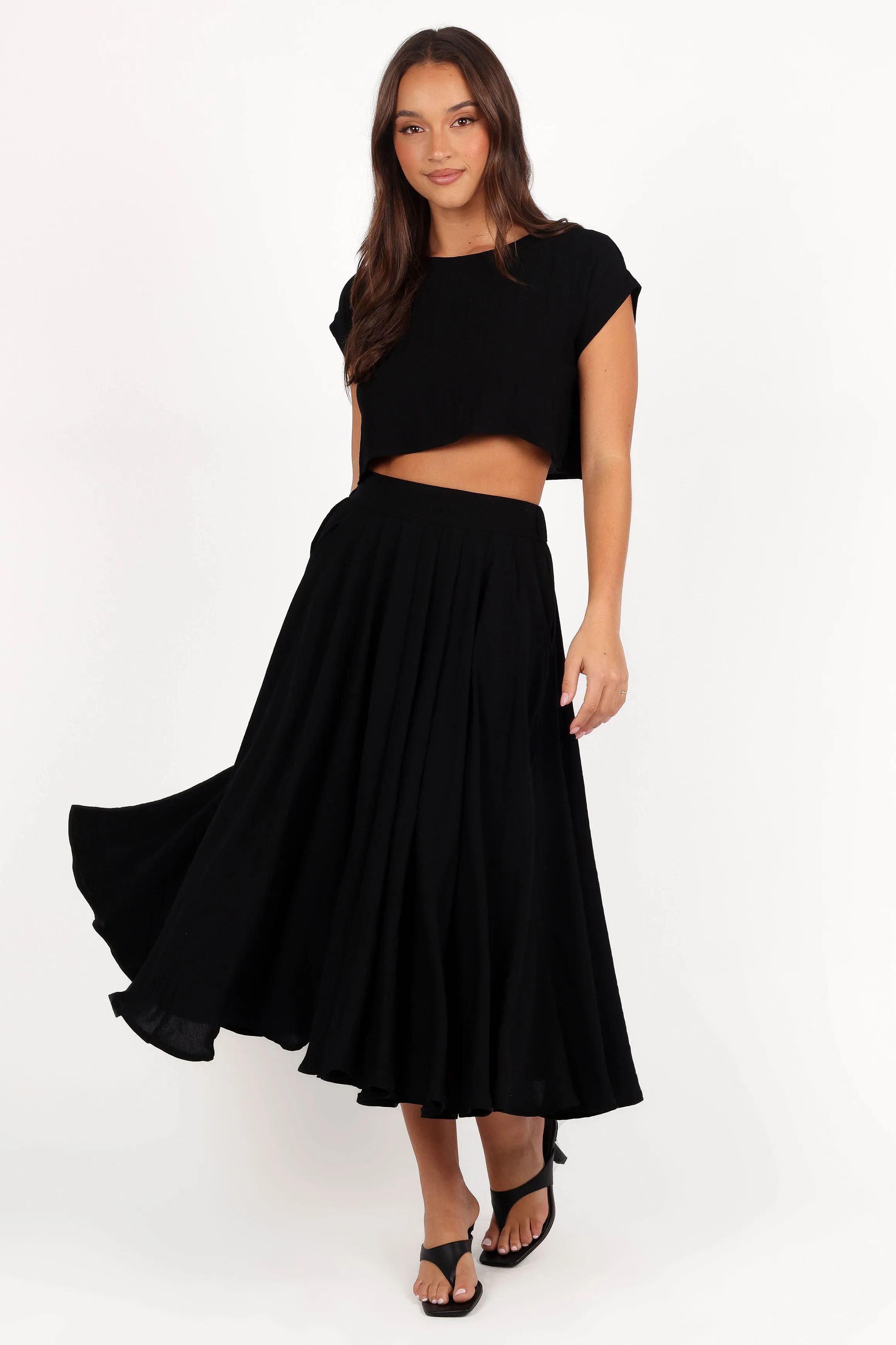 Bessie Two Piece Set - Black