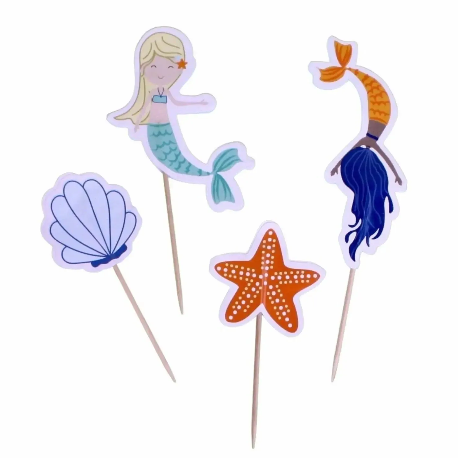 Cake Toppers ''Merry Mermaid''