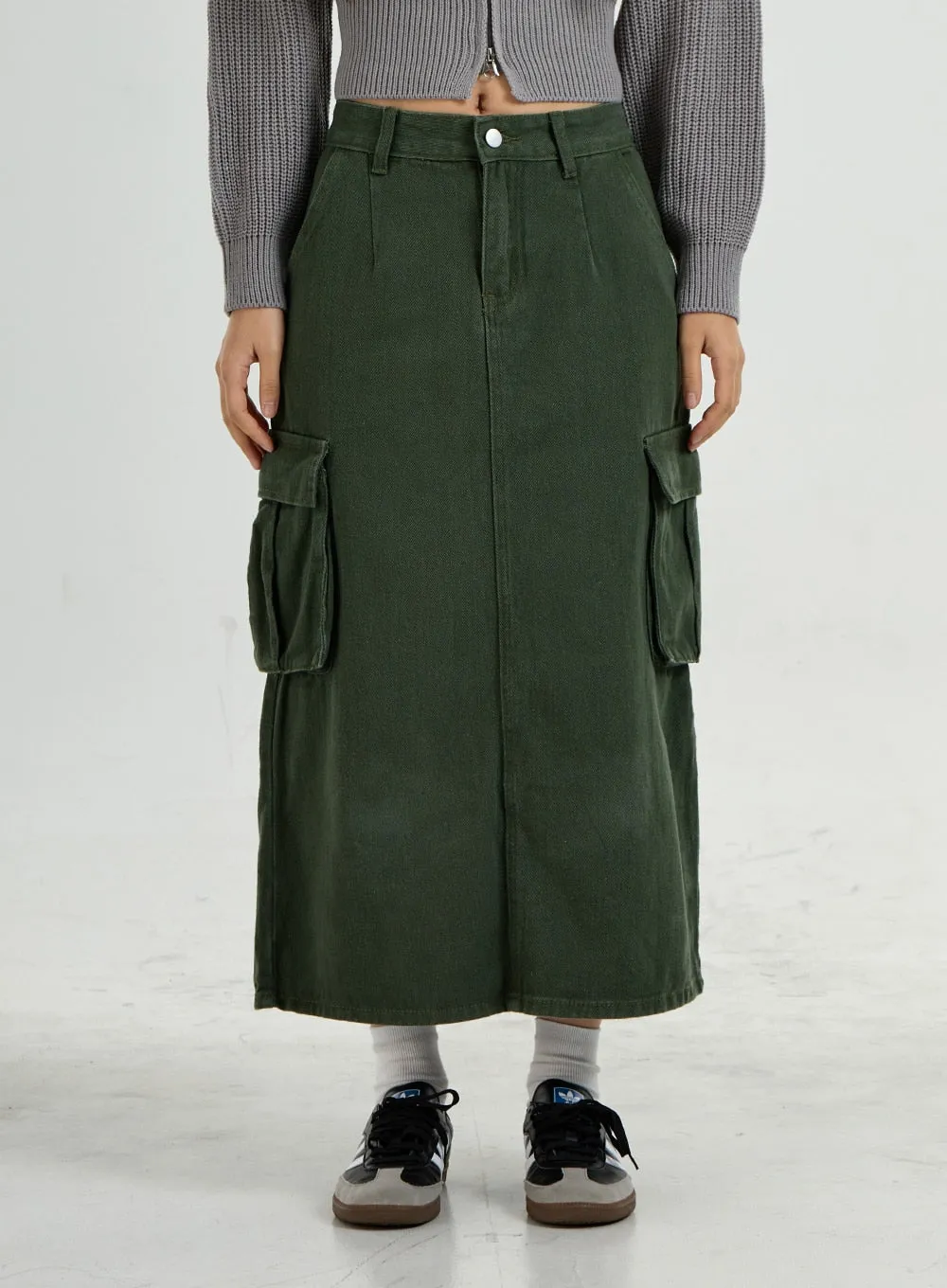 Cargo Long Skirt CO24