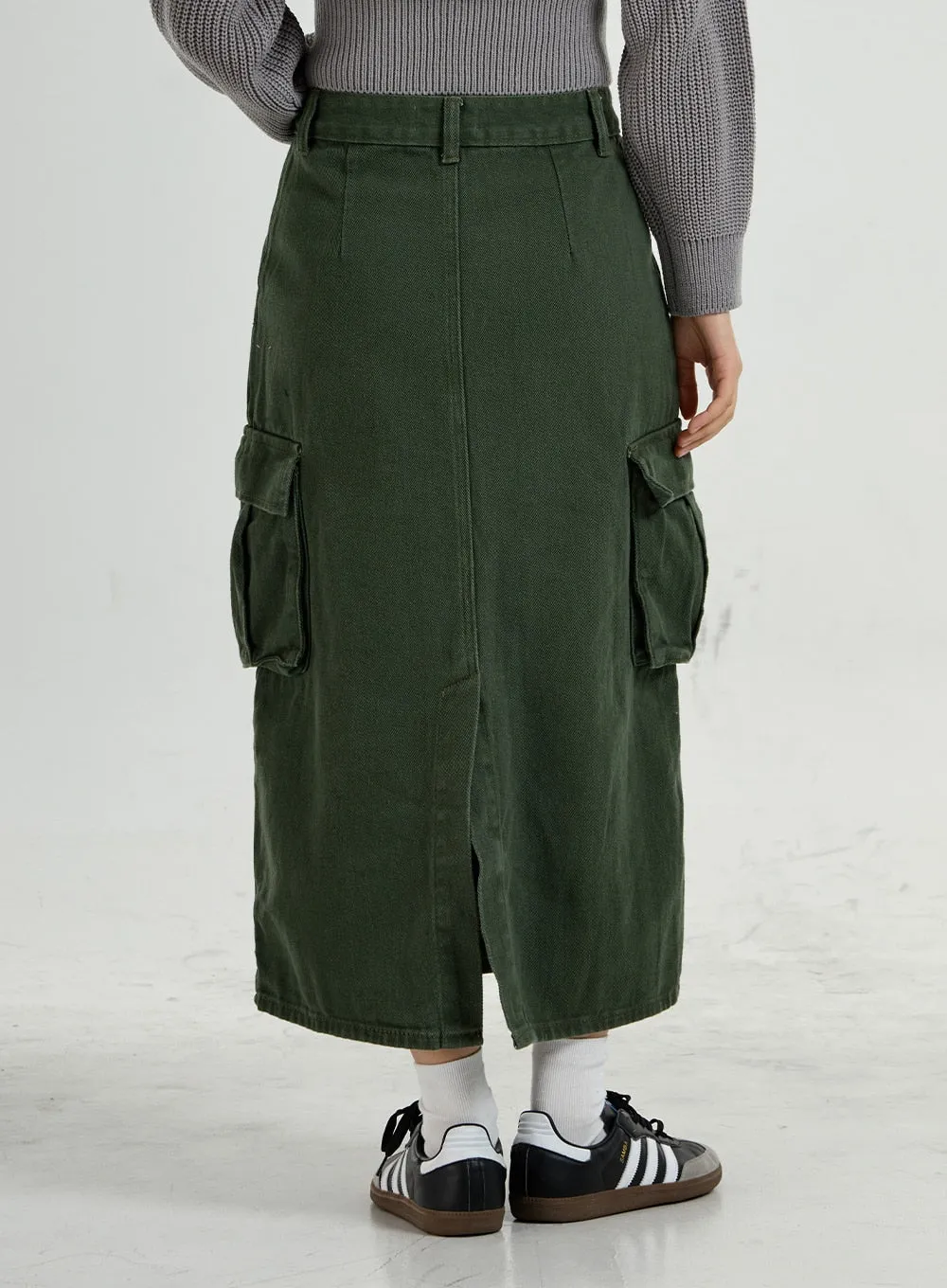 Cargo Long Skirt CO24