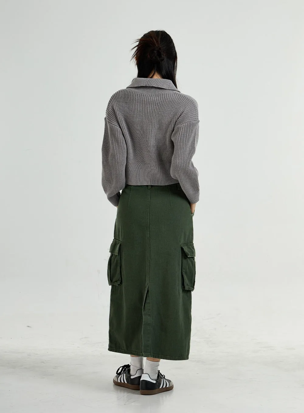 Cargo Long Skirt CO24