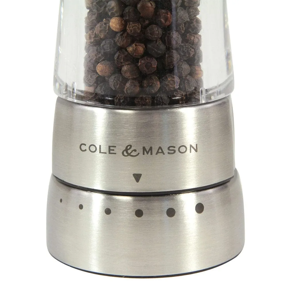 Cole & Mason Derwent Pepper Mill, Stainless Steel