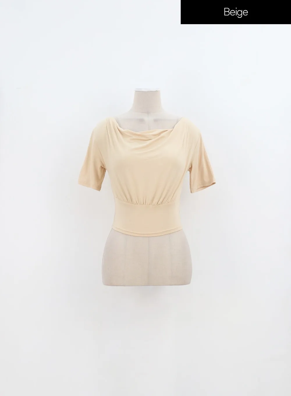 Cowl Neck Tee IA327