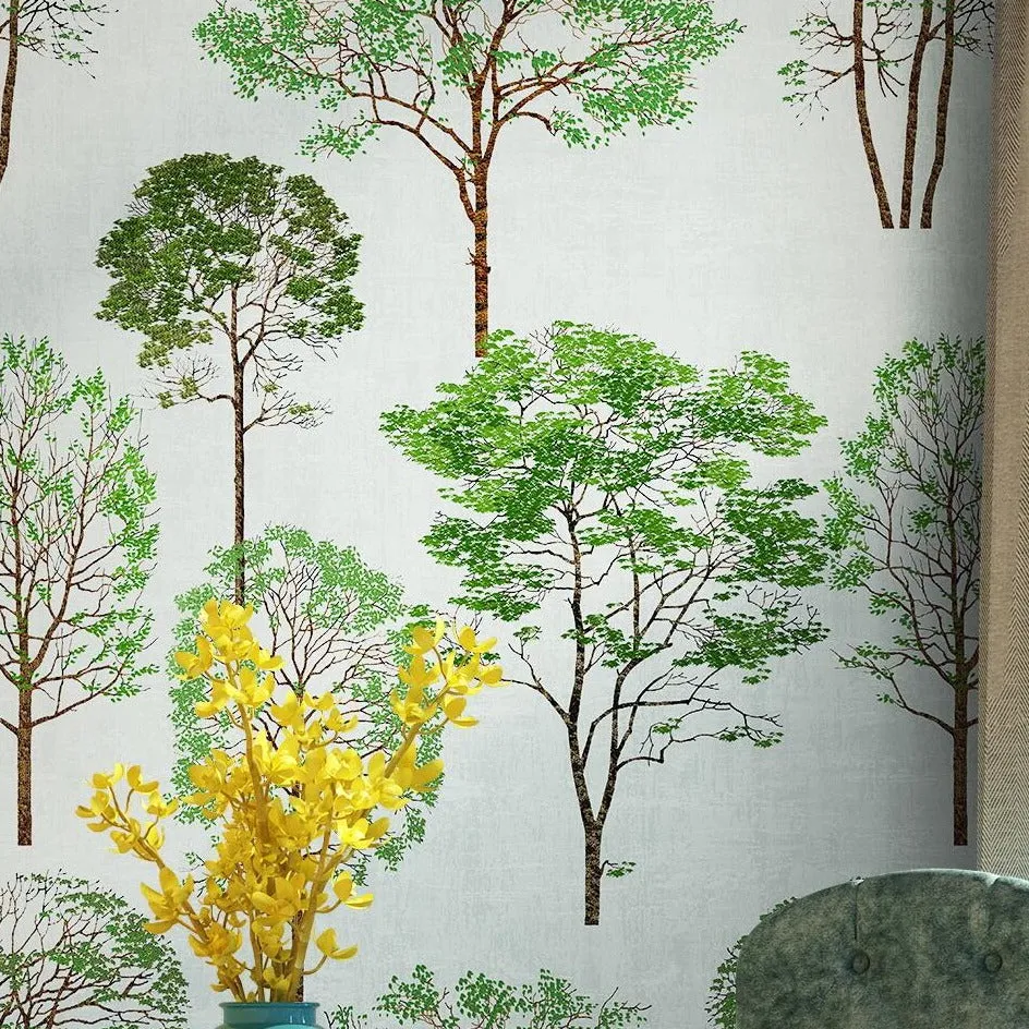 Custom Mural Wallpaper Modern Woods Forest (㎡)