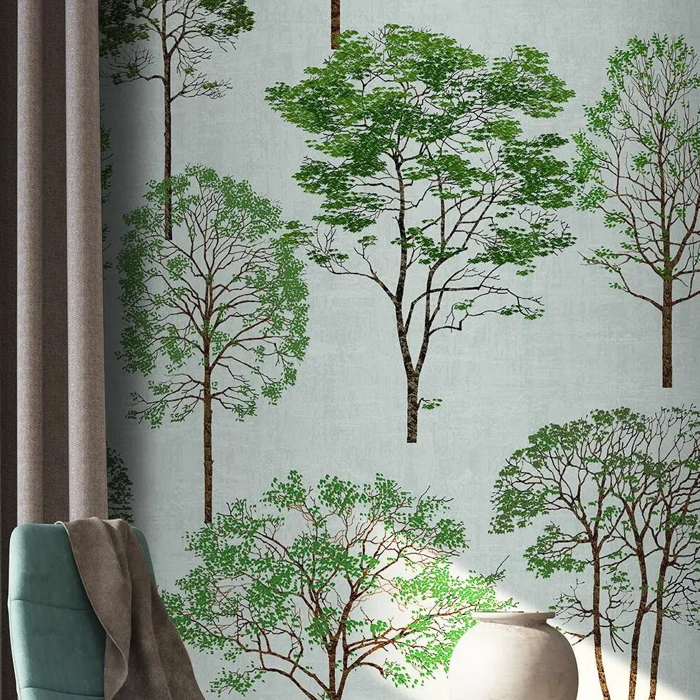 Custom Mural Wallpaper Modern Woods Forest (㎡)