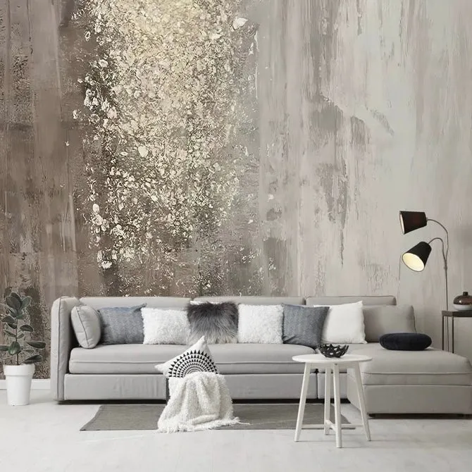 Custom Wallpaper Mural Abstract Golden Wall Art (㎡)