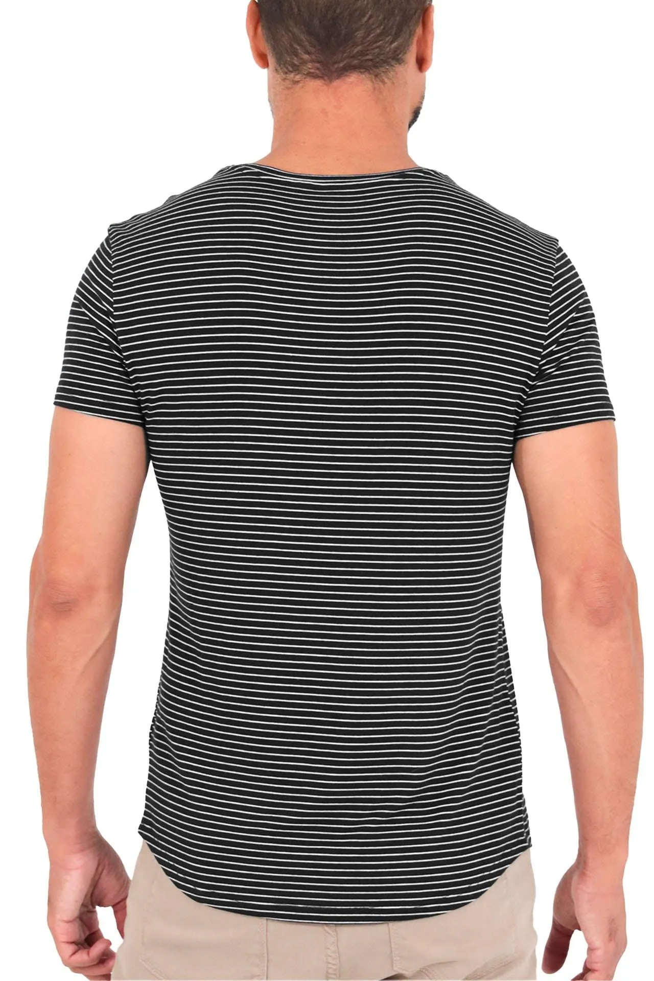 Dann Noir Stripe