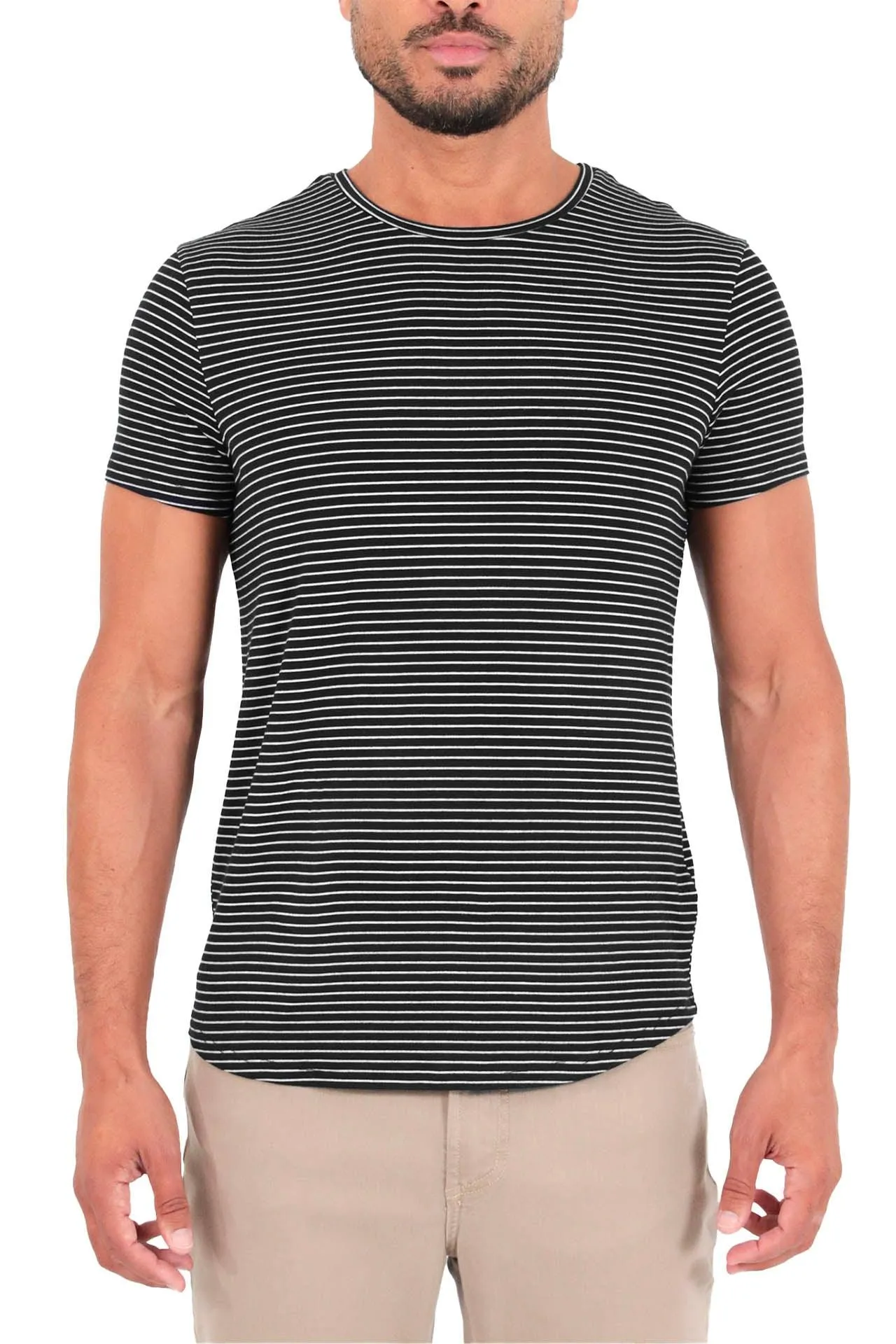 Dann Noir Stripe