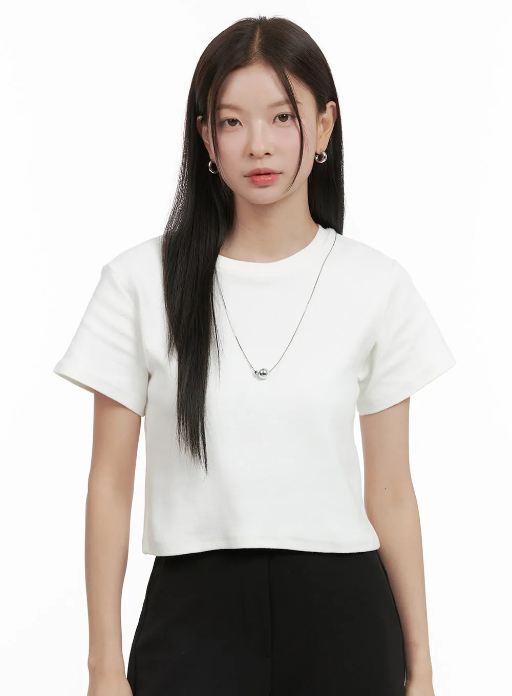 Essential Cotton Crop Tee OG416