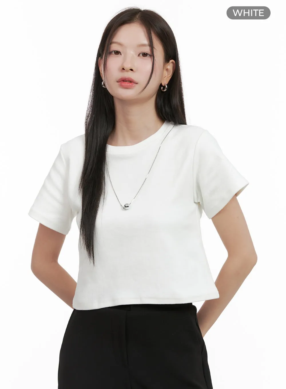 Essential Cotton Crop Tee OG416