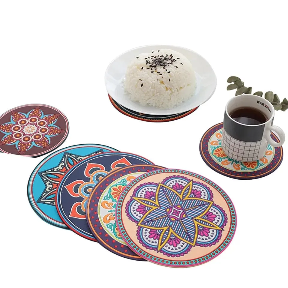 Ethnic Style Coaster Set (6pcs)