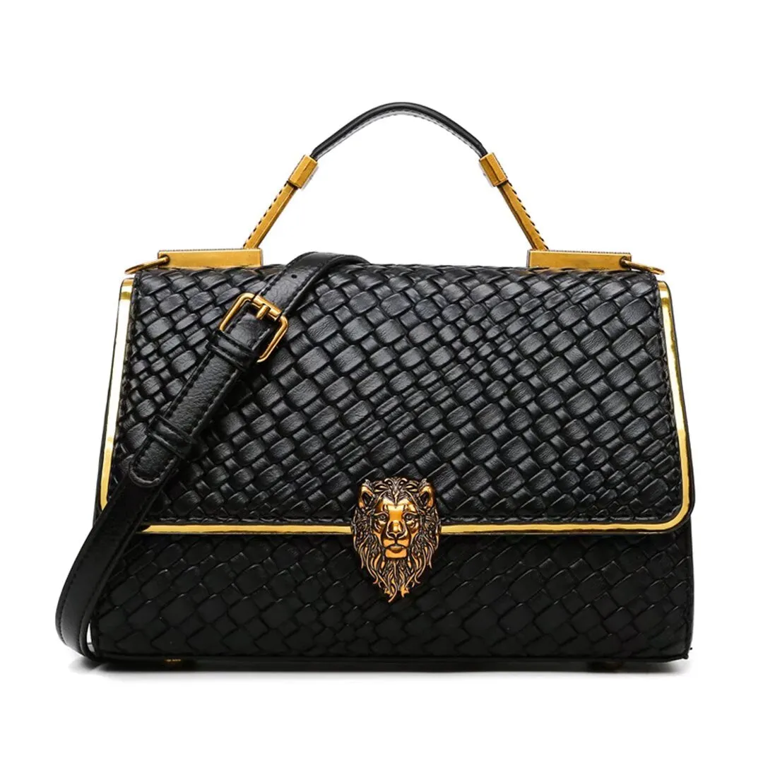 ExoticCharm Alligator-Style Handbag