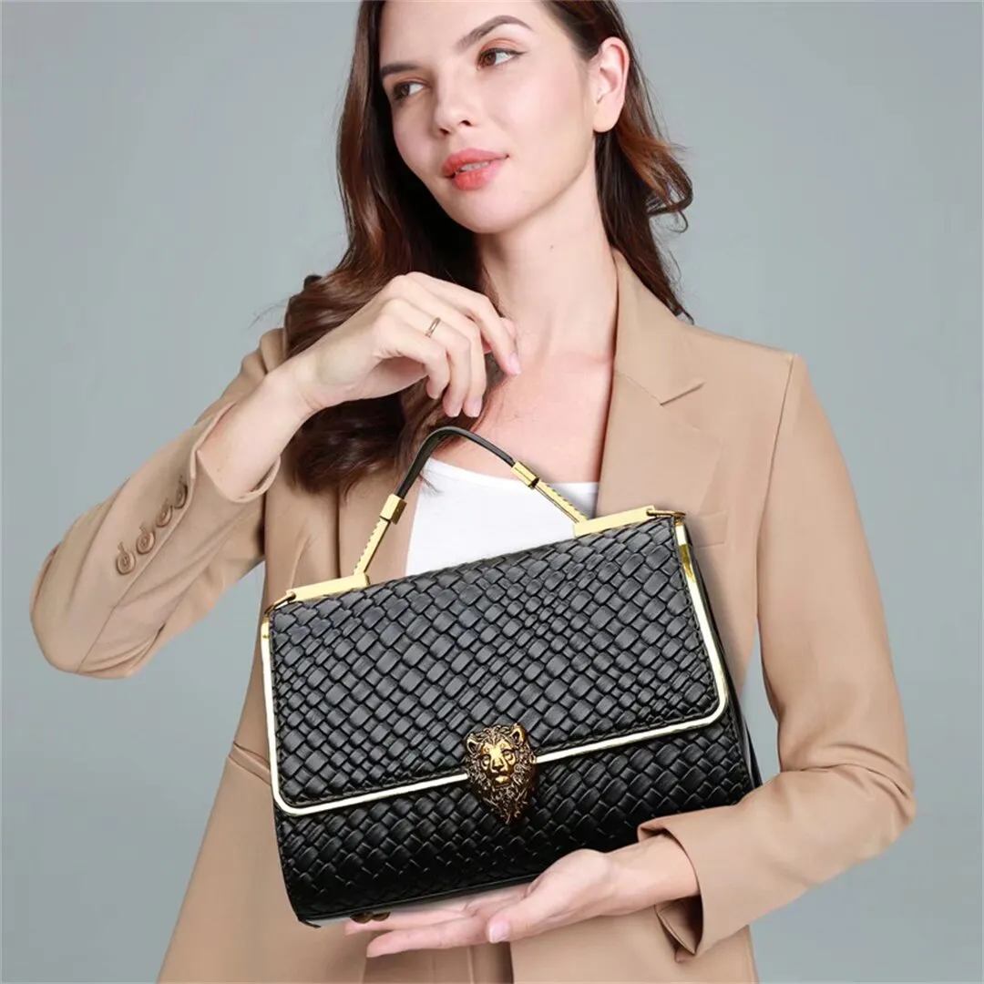 ExoticCharm Alligator-Style Handbag