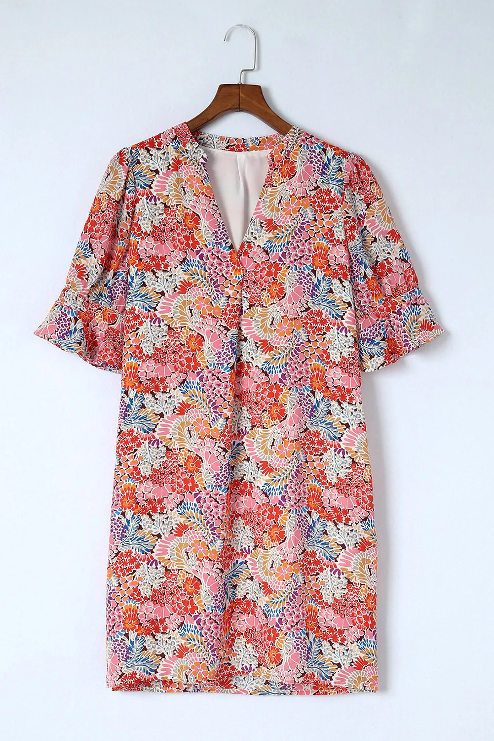 Floral Resort Shift Dress