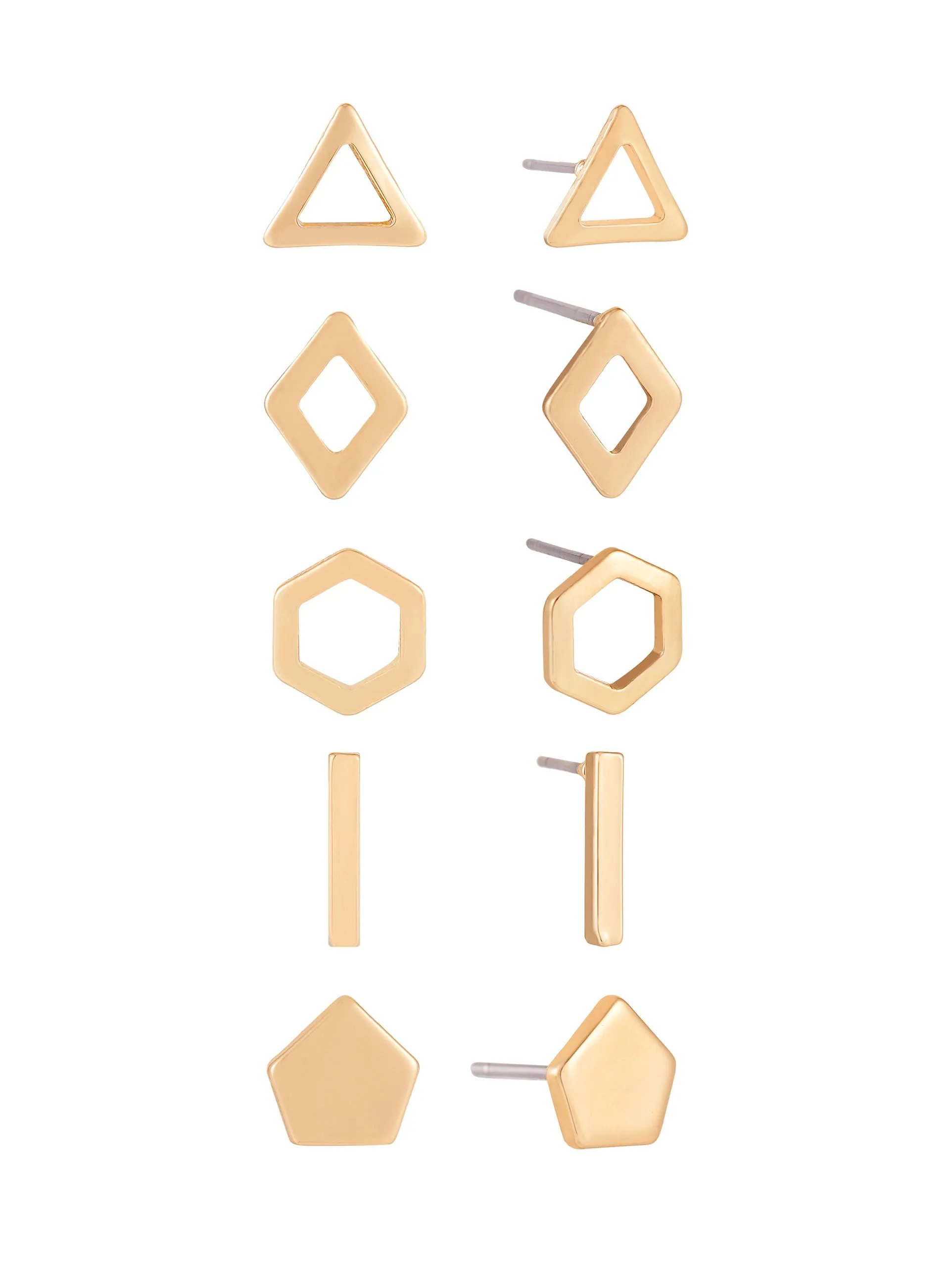 Geometric Boxed Stud Set