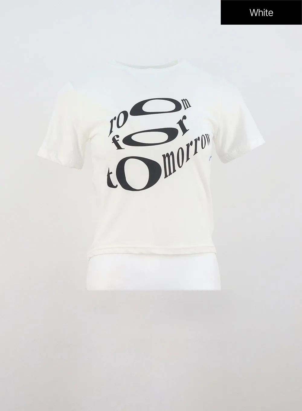 Graphic Cotton Tee OU328