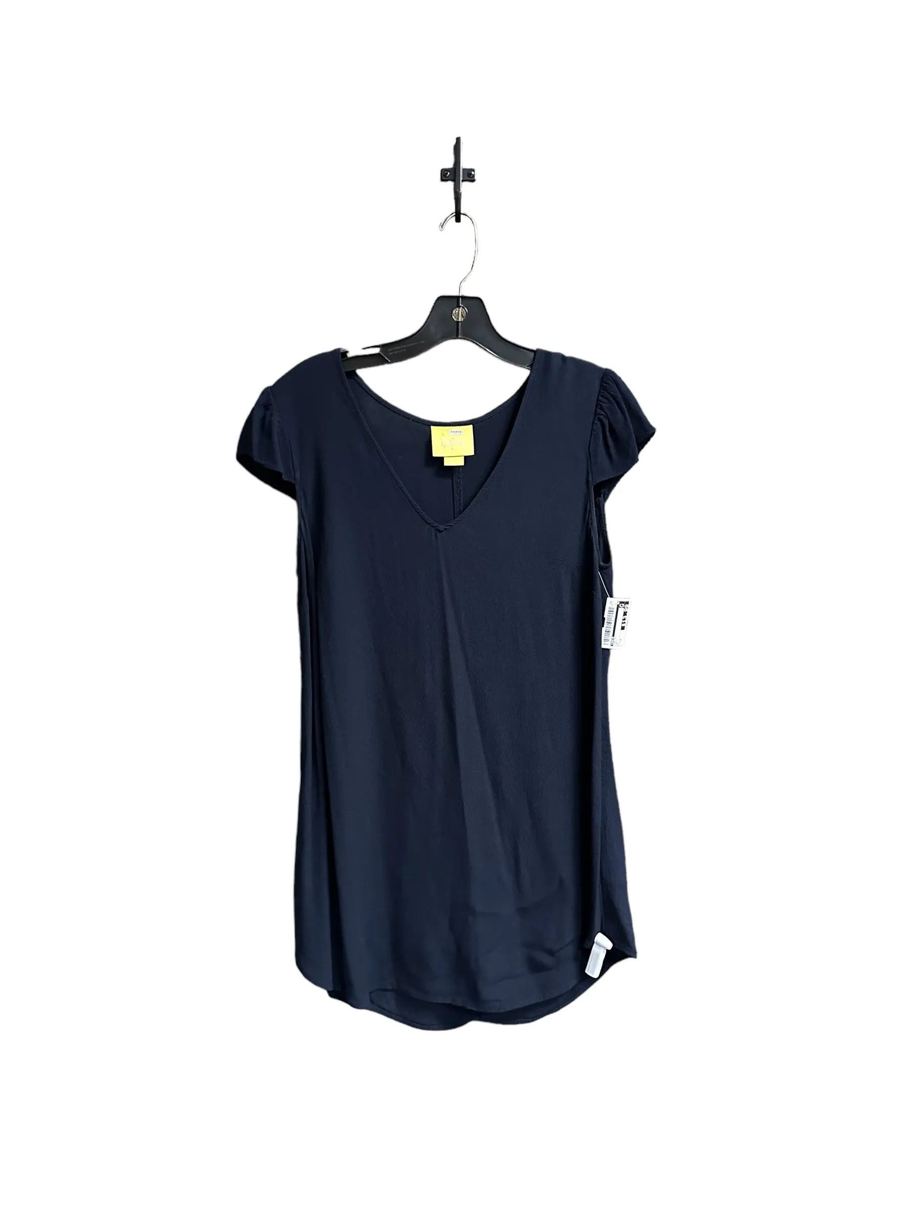 Navy Top Short Sleeve Maeve, Size S