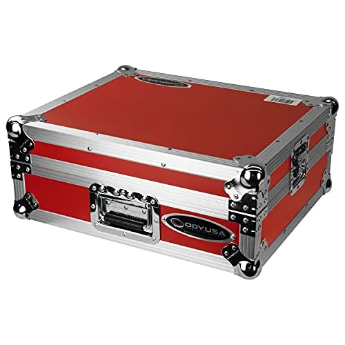 Odyssey FTTXRED Flight Style Dj Turntable Case