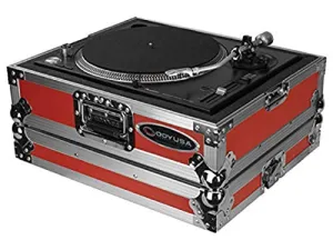 Odyssey FTTXRED Flight Style Dj Turntable Case