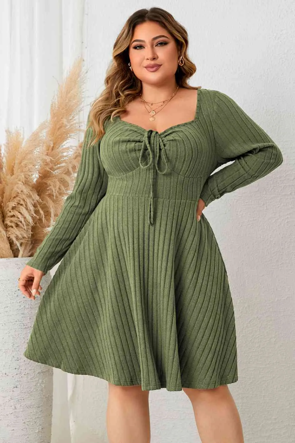 Plus Size Short Sweetheart Dress