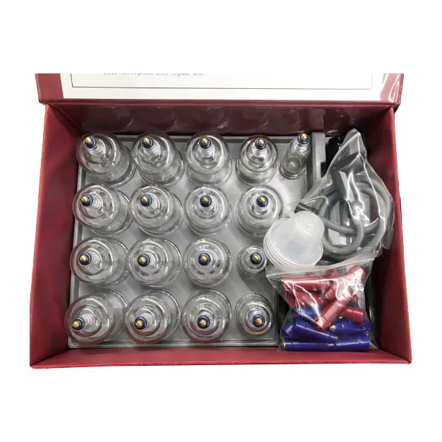 PREMIUM 17 PIECES MAGNETIC CUPPING SET