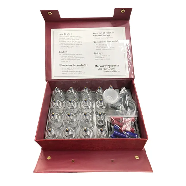 PREMIUM 17 PIECES MAGNETIC CUPPING SET