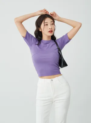 S-Line Crop T-Shirt IU26