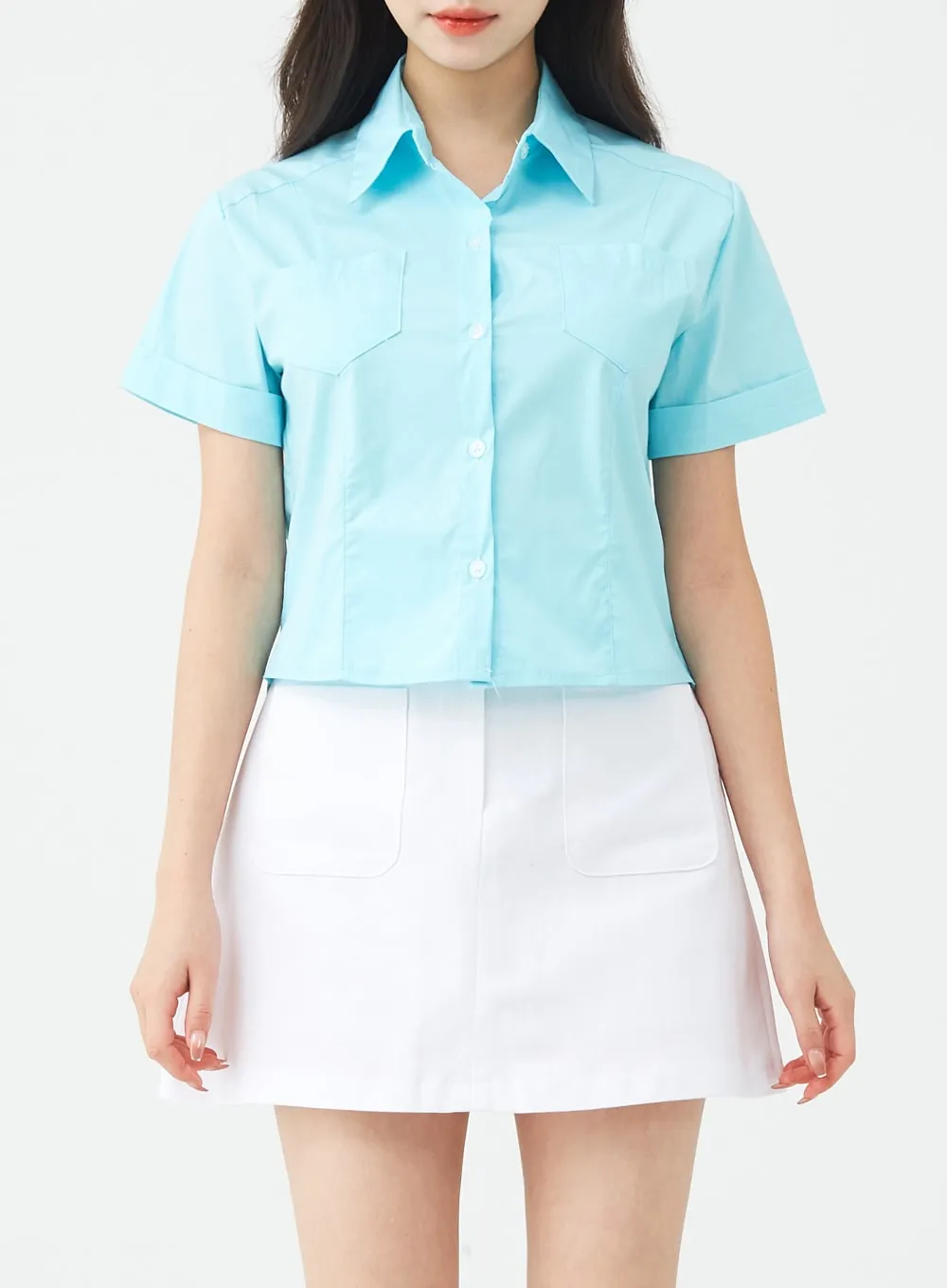 Span Line Short Sleeve Shirt BG08