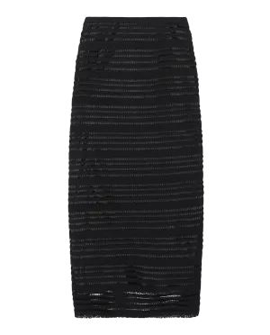 The Pedestal Skirt. -- Black