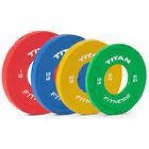 Titan 5lb Set Color Fractional Plates