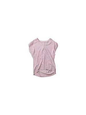 Top Short Sleeve Basic By Frame In Purple, Size: M