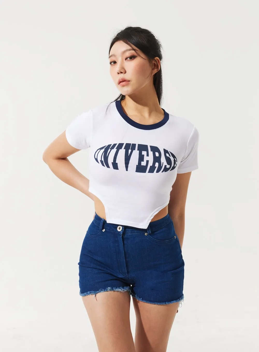 Universe Cropped Tee IM329