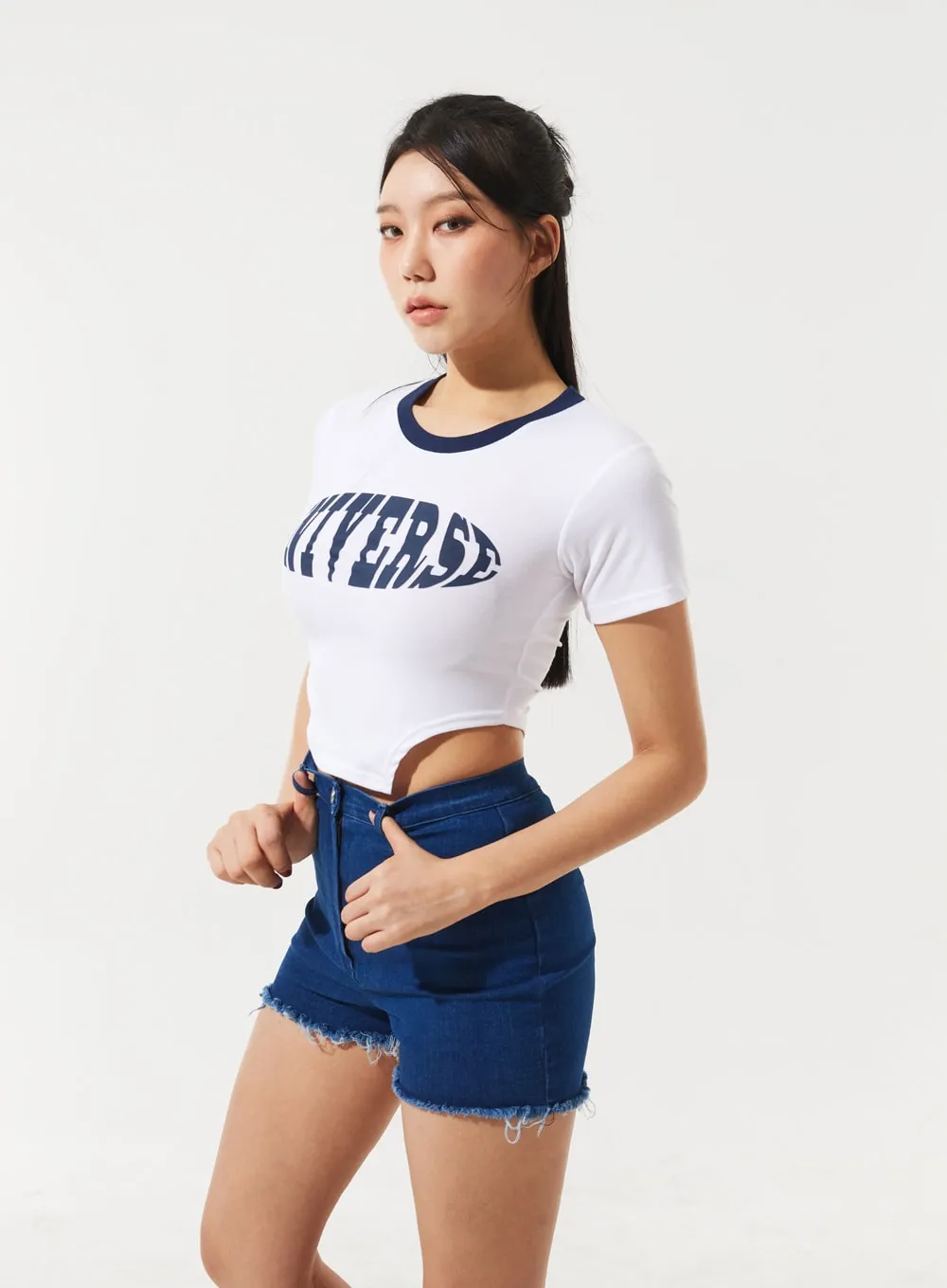 Universe Cropped Tee IM329