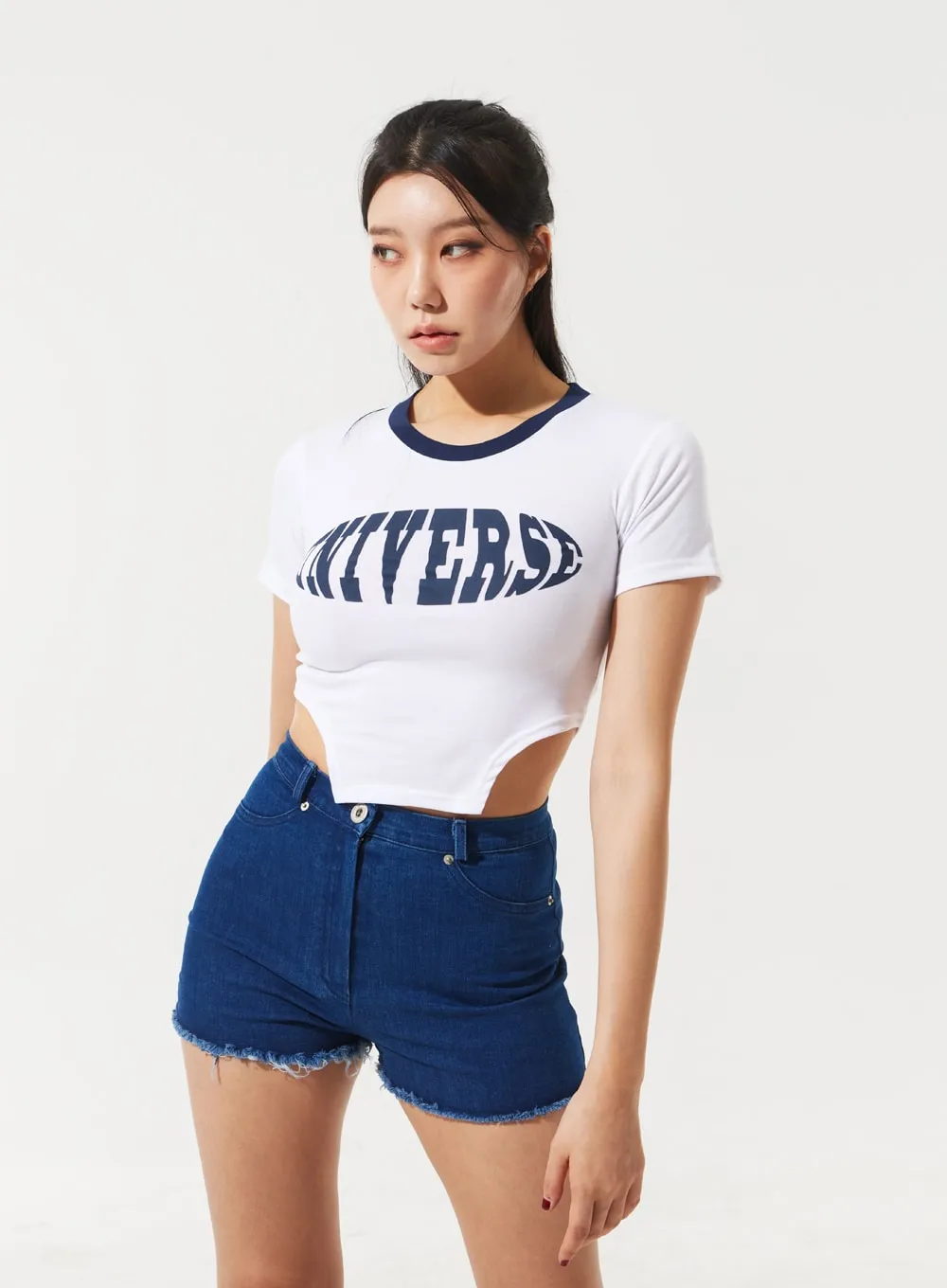 Universe Cropped Tee IM329